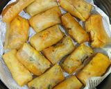 A picture of step 5 of Vegetarian Spring Rolls.