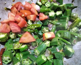 காரைக்குடி வெண்டைக்காய் மண்டி(vendakkai mandi recipe in tamil) ரெசிபி ஸ்டேப் 3 புகைப்படம்