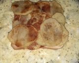 A picture of step 3 of Egg Wraped Sandwich.