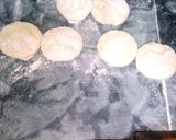 A picture of step 4 of Mooli bhary parathy.