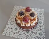 Foto del paso 10 de la receta Bizcocho de chocolate sin gluten con cobertura de chocolate blanco