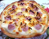 Foto del paso 6 de la receta: Coca de butifarra con mozzarella