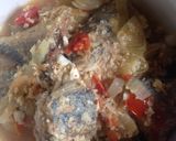 Foto langkah ke 5 dari resep Ikan kembung masak telur myu ratna.