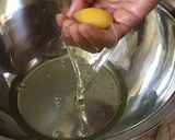 A picture of step 2 of Fig/ Anjeer Sponge Cake.