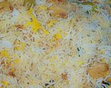 A picture of step 7 of Biryani lite.