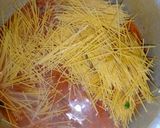 A picture of step 5 of Spicy Spaghetti.