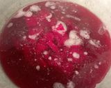 รูปขั้นตอนการทำที่ 2 ของ แกงจืดบีทรูท Red Velvet Egg Tofu Soup 🍲 #beetroot