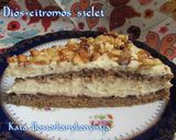 Diós-citromos szelet - lisztmentes recept fázis 6 fotója