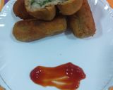 A picture of step 6 of Chicken cheese creamy cutlets.