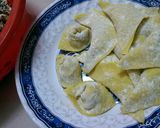 Hình bước làm 5 của món Bánh Canh Chay - Hoành Thánh Chiên
