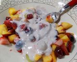 Foto del paso 5 de la receta: Postre saludable con frutas de estación, avena y algo más (1)