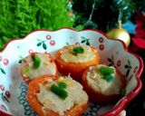 Hình bước làm 3 của món Cà chua nhồi cá thác lác