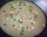 A picture of step 3 of Chana & green onion soup.
