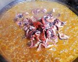 Foto del paso 23 de la receta Arroz bomba caldoso de pulpitos y tiras de piquillo