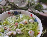 Hình bước làm 4 của món Canh khổ qua - chả cá homemade