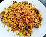Foto langkah ke 7 dari resep Nasi Goreng Kambing Smokey.