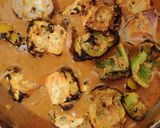 A picture of step 17 of Achari Paneer Tikka Masala.