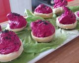 Foto del paso 3 de la receta: Alcachofas rellenas con hummus de betarraga