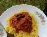 Foto langkah ke 5 dari resep Nasi Kuning Ikan Tongkol masak habang.