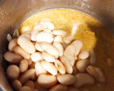 Foto del paso 5 de la receta: Judiones con rape y langostinos