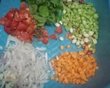 வெஜ் புலாவ்(veg pulao recipe in tamil) ரெசிபி ஸ்டேப் 1 புகைப்படம்