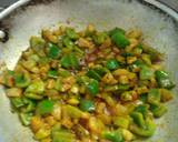 Cucumber- Capsicum Sabji recipe step 6 photo