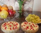 A picture of step 3 of Fruit salad with custard.