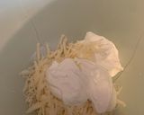 A picture of step 3 of Keto village Greek cheese pie.