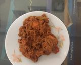 A picture of step 6 of Tawa chicken.