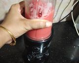 A picture of step 1 of Watermelon Popsicles.