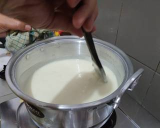 Cendol lembut - Step 3