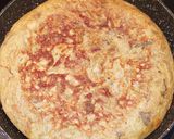 Foto del paso 6 de la receta: Tortilla de calabacín, berenjena y cebolla