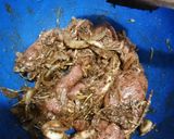 Foto del paso 1 de la receta: Salteado de res en mantequilla con papas