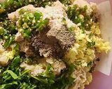 A picture of step 3 of Banana Sabudana Wada.
