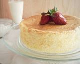 Foto langkah ke 9 dari resep Cheddar Cheese Cotton Cake.