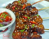 Foto langkah ke 5 dari resep Sate Tempe Pedas (Vegan).