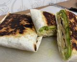 Foto del paso 4 de la receta: Fajita rellena de aguacate y tortilla de setas