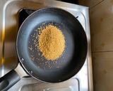 A picture of step 1 of Millet Fry.