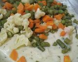 A picture of step 2 of Vegetable Au Gratin.