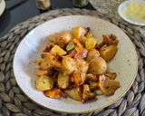 Foto del paso 7 de la receta: Patatas con setas en airfryer