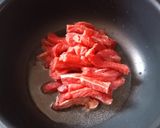 Foto del paso 1 de la receta: Arvejado de carne en tiritas 😋😋