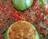 Foto del paso 3 de la receta: Calabacines rellenos de atun