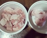 รูปขั้นตอนการทำที่ 1 ของ หมูคั่วน้ำปลา สูตรคีโต โดยหม้อทอดไร้น้ำมัน