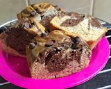 Foto del paso 5 de la receta: Budín de bananas marmolado