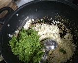 A picture of step 1 of Peas Surprise.