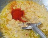 A picture of step 2 of Ghee roasted cabbage paneer.