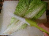Ensalada con hummus