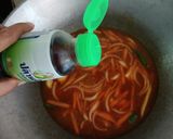 Gambar langkah 2 resipi Mee Tomyam King Oyster Mushroom.