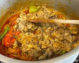A picture of step 5 of Eggplant Curry: (Baingan bharta):.