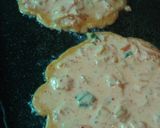 Hình bước làm 3 của món Kimchi Pancake